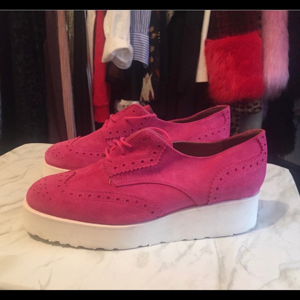 Steve Madden Platform Oxfords Great Condition